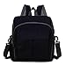 Produktbild WJY Große Kapazität Baby Wickeltasche Rucksack Wasserdichter Wickelrucksack aus Nylon mit USB-Ladeanschluss Leichter Wickelrucksack Wärmeisolierte Taschen für Mama und Papa Baby Daypack-black