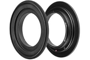 ayex Retroadapter Umkehrring Passend für Sony A-Mount 49mm Reversering Makroadapter zum umgekehrten Anschrauben eines Objektivs