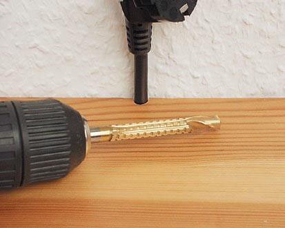 Mannesmann Fräsbohrersatz, 6-tlg. in Holzkassette, M54606 - 2