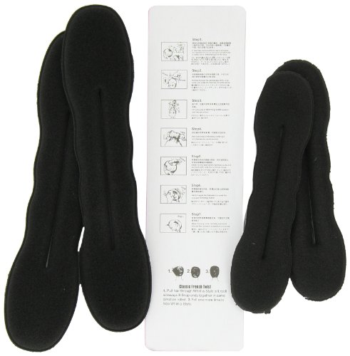 World Pride Dutt-Stylingband, Schaumstoff, 2 x groß, 2 x klein - 2