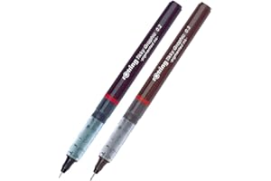 ‎ROTRING rOtring Tikky Graphic Fineliner Pen Set 1904752 0.20mm and 1904753-0.3mm Black Ink