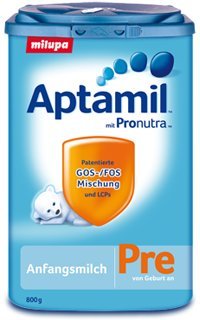 Preisvergleich Produktbild Aptamil Pre Anfangsmilch mit Pronutra A, 6er Pack (6 x 800g)