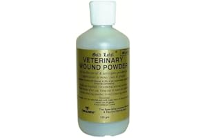 Gold Label - Black Veterinary Wound Powder x 125 Gm by Gold Label