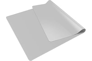 HOTUT Silikonowa mata duża, 70 x 50 cm, nieprzywierająca, antypoślizgowa podkładka do malowania dla dzieci, silikonowa mata do pieczenia, nie zawiera BPA, zmywalna, podkładka do majsterkowania