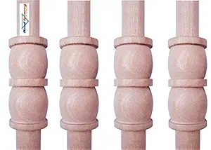 HeadTurners Cricket Wooden Stumps Bails - Set of 4