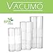 Produktbild 6 x Vakuumrolle Vakuumfolie Vakuumbeutel SPARPACK in 3 Größen 15 cm 20 cm 25 cm x 600 cm goffriert/mit STRUKTUR für alle Vakuumierer LAVA SOLIS GASTROBACK CASO ALLPAX und andere