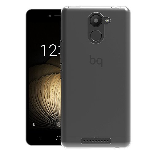 Funda BQ Aquaris U Plus  AICEK BQ Aquaris U Plus Funda Transparente Gel Silicona BQ Aquaris U Plus Premium Carcasa para BQ Aquaris U Plus 5 0 