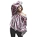 Produktbild Sannysis Damen Pullover Herbst Winter Elegant Plüschmantel Warm Mantel Flauschig Kunstpelz Outwear Jacke Langarm Dicker Mantel Mit Paketen