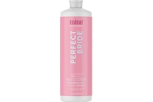 MINETAN BODY.SKIN Solución de bronceado en aerosol, Perfect Bride Pro, espray profesional de salón de belleza 1 hora de bronceado expreso para novias y fiestas nupciales, 1 litro de bronceado falso,