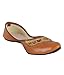Light Brown Golden Thread Jutti-Pan Design -FW264 RS.348.00