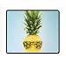 Produktbild Mauspad in Blasenform, Rutschfest, schwarzes Tuch, Handsome Pineapple, Einheitsgröße