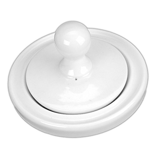 Holst Porzellan KPM 010 FA1 Gewürz- & Kräutermörser 10 cm, weiß, 10 x 10 x 6.5 cm