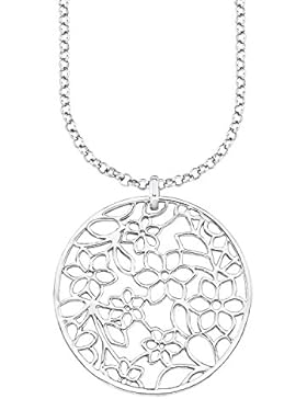 S.Oliver Damen-Kette mit Anhänger 925 Silber rhodiniert - 523479