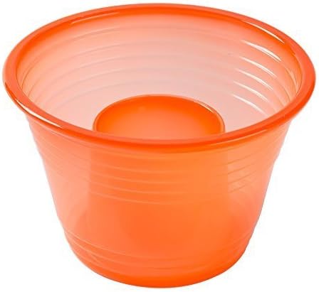 Fineline Neon Orange Blaster Bomb Shot Cups / Power Bombs, CASE of 500 w/ FDL Party Picks by Quenchers