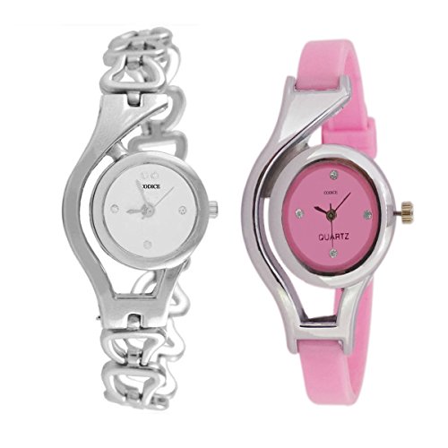 Codice Analogue Multi-Colour Dial Girls Watch-Codice-Pack02-Wcsilvpnk RS.160 (84.00% Off) - Amazon