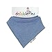 DribbleOns Bib - 0-24 Months, Denim