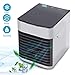 Produktbild Klimagerät Mobil, 3-in-1 Mini Air Cooler Mobile Klimaanlage Luftkühler Klima Ventilator Tischventilator MoEvn USB Tragbare Kühler Luftbefeuchter Luftreiniger mit 3 Leistungsstufen und 7 Farben Lichts