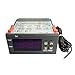 Produktbild Unitedheart Mini-Temperaturregler, Schwarz Digital STC-1000 Mehrzweck-Temperaturregler Thermostat mit Sensor Temperatur Instrument Diagnose-Tool