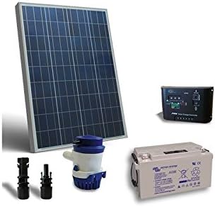 Solar Kit Irrigation 63l/m 12V Solar Panel Controller Solar Pump Battery 38Ah