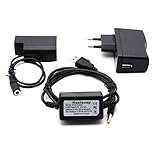 ★ Mit einer breiten Palette, geeignet für alle 7.2V-8.4V Digitalkamera und Videokamera, Support Teil 9 v digitale Produkte, Magnetring Anti-Jamming-Design, verbessern die Stabilität der Kamera Arbeit.