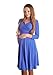 Gorgeous Maternity Dress Vneck Pregnancy Clothing Size 8 10 12 14 16 18 Top 4400 Variety of Colours (14, Royal Blue)