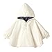 Baby Toddler Double-side Wear Cloak Hooded Cape Kids Poncho Hoodie Coat