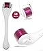 USNaturals Best Derma Roller 1.0mm+Free User Instructions , Best Anti Ageing Tool, for Wrinkles & Lines, Stretch Marks, Acne, Hair Loss, Scar Removal, Pitted Skin and Hyper-pigmentation, Works Great with Numbing Cream Micro Rollers -100% Satisfaction Guarantee or Money Back