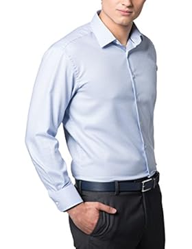 ETERNA long sleeve Shirt MODERN FIT Chambray uni