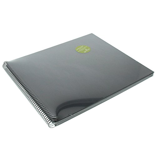 Goldbuch Spiralalbum, Bella Vista, 35 x 30 cm, 40 schwarze Seiten, Leinen, Schwarz, 25997 - 6
