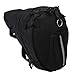 Produktbild CLAUKING Radfahren-Gürteltasche, Tragbar Cycling Waist Bag Motorcycle Leg Bag Einstellbar Schwarz für Reiten