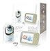 Infant Optics DXR-8 Video Baby Monitor With Interchangeable Optical Lens, White/Biege