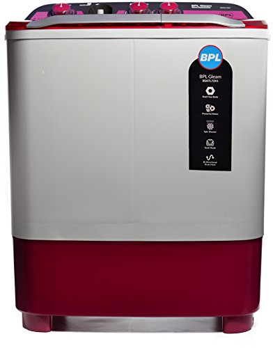 BPL 7.2 kg Semi-Automatic Top Loading Washing Machine (BSATL72X1, Dual Colour)