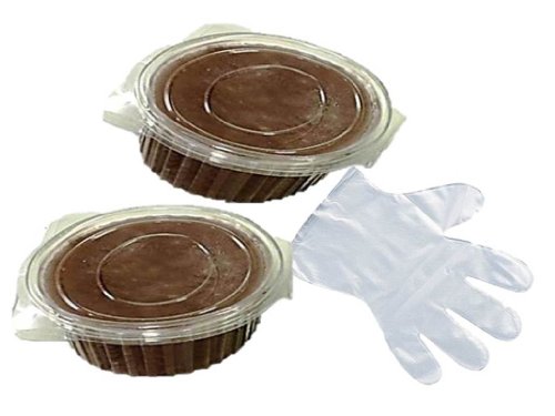 Paraffin Wax 2 x 500ml + 100 Plastic Gloves for Paraffin Treatment