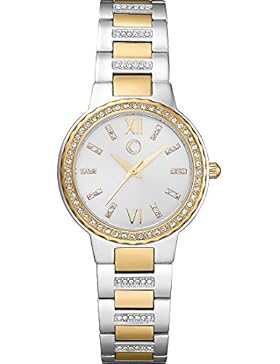 C-Collection by CHRIST Damen-Armbanduhr Analog Quarz One Size, silberfarben, silber
