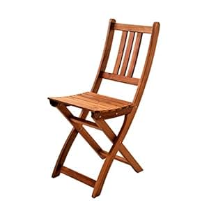 Amazon.de: SAM Gartenstuhl, Stuhl Blossom, klappbar, akazie, 36 x 50 x
