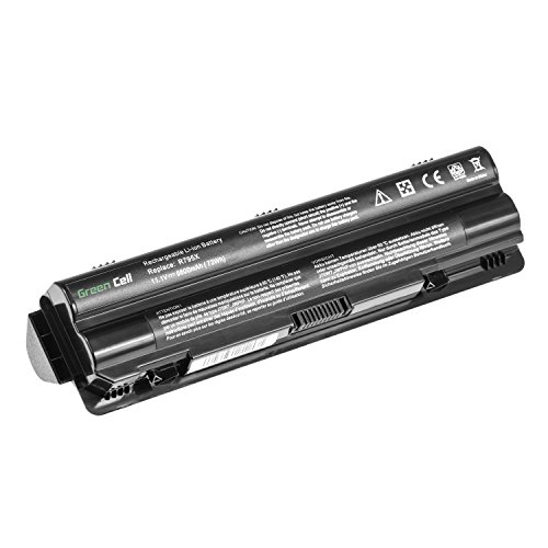 Green Cell® Extended Serie JWPHF / R795X Batería para DELL XPS 15 L501x L502x 17 L701x L702x Ordenador (9 Celdas 6600mAh 11.1V Negro)
