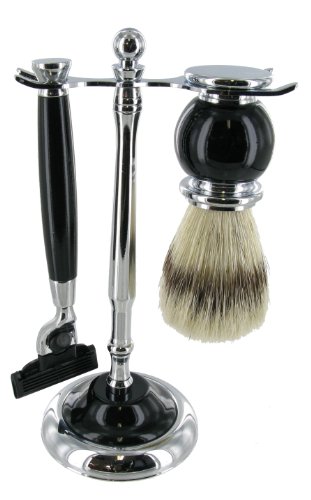 Mach 3 Shaving Set with Bristle Brush