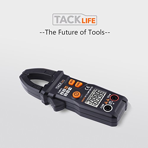 Tacklife Professional CM03 Digital Clamp Meter Smart vollautomatischer Zangenmultimeter mit 6000 Counts AC/DC Spannungsprüfer Stromtester mit Hintergrundbeleuchtung - 9