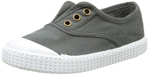 Victoria Inglesa Lona Tintada Punt. - Zapatillas Unisex Niños, Gris (Gris (15 Plomo)), 29 EU