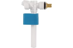 HAOFY Ymiko Nueva válvula de Entrada de Entrada Lateral Profesional UK 1/2 Pulgada para Cisterna - Reemplazo de Piezas de Cisterna de Inodoro de vástago de latón(Vástago de latón)