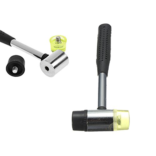 MuZuZi Gummi Hammer Handwerkzeug Installieren Soft Tap Schlägel 25 / 30mm (25mm, 2pcs) - 2
