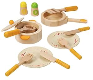 Hape E3103 Starterset Gourmet-Küche, Holz: Amazon.de