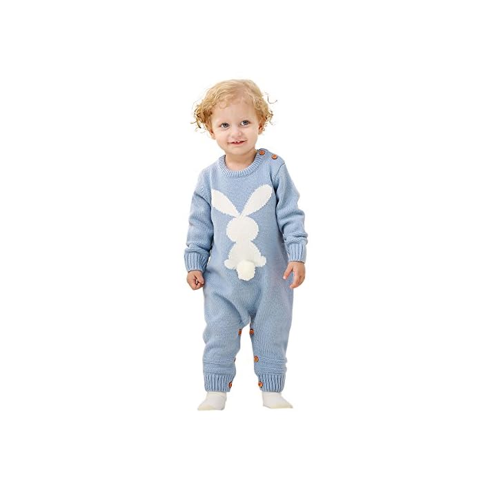 Kids Girl Boy Romper Jumpsuit Easter 