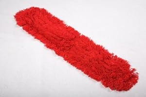 DISCOUNTED CLEANING SUPPLIES Replacement 80cm (32") Dust Control Mop Sweeper/Floor Duster acrylic sweeper head Red - Contico DB8RHRD