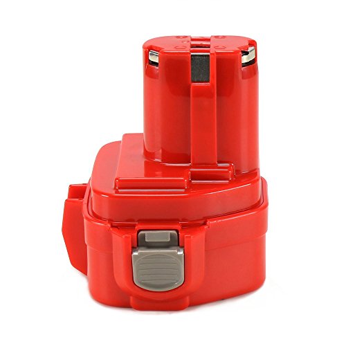 Powayup für Makita Akku 12V 3.0Ah Ni-Mh Batterie Werkzeugakku ErsatzAkku 1222 12341220 12331235 1235B 1235F 2Packs - 4