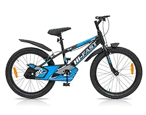 Hi-Fast Smash 20T Cycle for Boys & Girls 7 to 10 Years with Tyre-Tube & Side Stand (Semi-Assembled)
