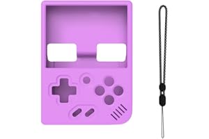 Silikonskyddsfodral för Miyoo Mini Plus, mjukt skinnskydd, anpassat skyddande fodral för Miyoo Mini Plus retro spelkonsol