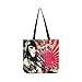 Produktbild Jx Online Asiatische Orientalische Frauen Mädchen Babes Canvas Tote Handtasche Schultertasche Crossbody Taschen Geldbörse für Männer und Frauen Einkaufstasche