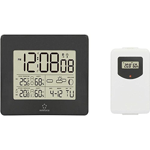 Price comparison product image Renkforce Funk-Wetterstation S601B black