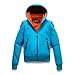 Produktbild Jacke Moto blauer Easy Woman 1.1 Kapuzenpullover Blau Türkis